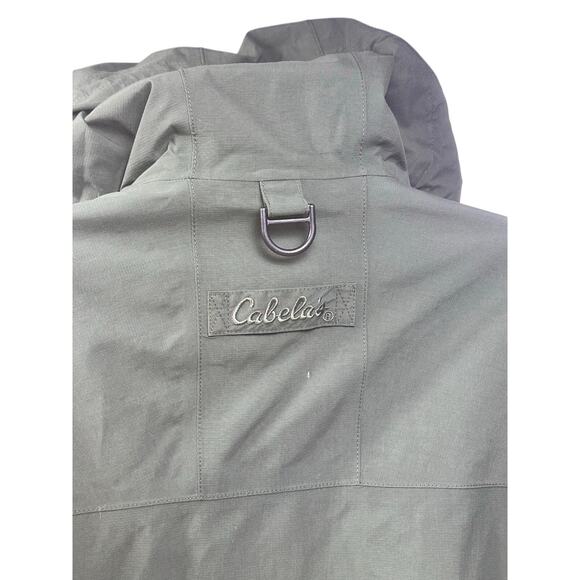 Vintage Cabela’s Men’s Size XL Wading GORE-TEX Fly Fishing Hooded Shell Jacket - Picture 4 of 16
